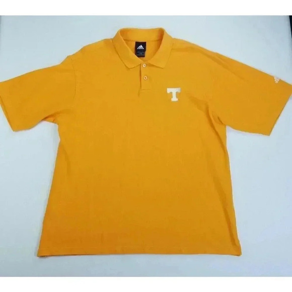 Adidas Size Large Men's Tennessee Volunteers Embroidered Chest Sleeve Logo Polo - Picture 1 of 10